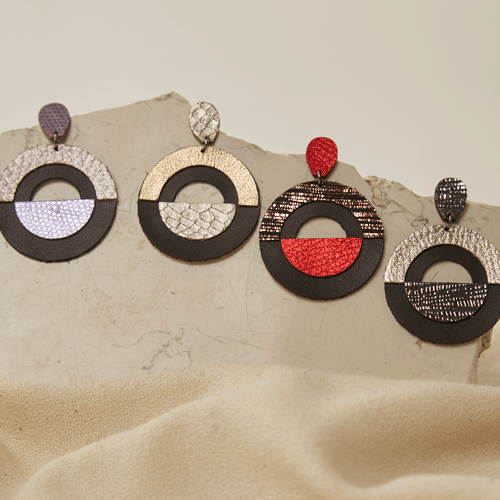 Leather Earrings